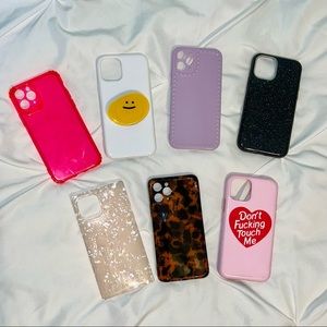 iPhone11 Pro Phone Case Bundle Set - 6 Cases